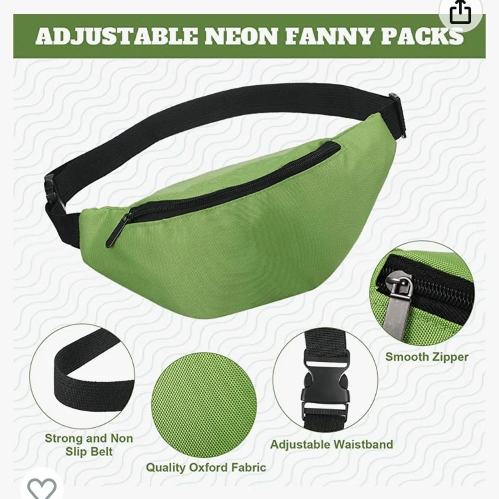 New Unisex Fanny Pack 10 dollars each - Picture 4 of 11